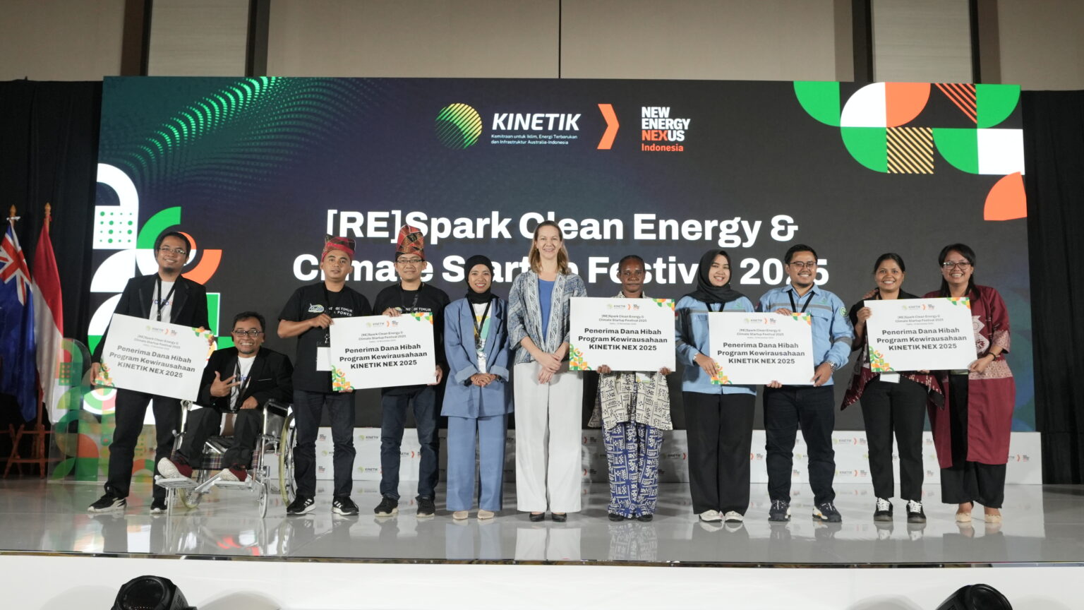 Lima startup KINETIK NEX mendapatkan pendanaan percontohan di [RE]Spark 2025